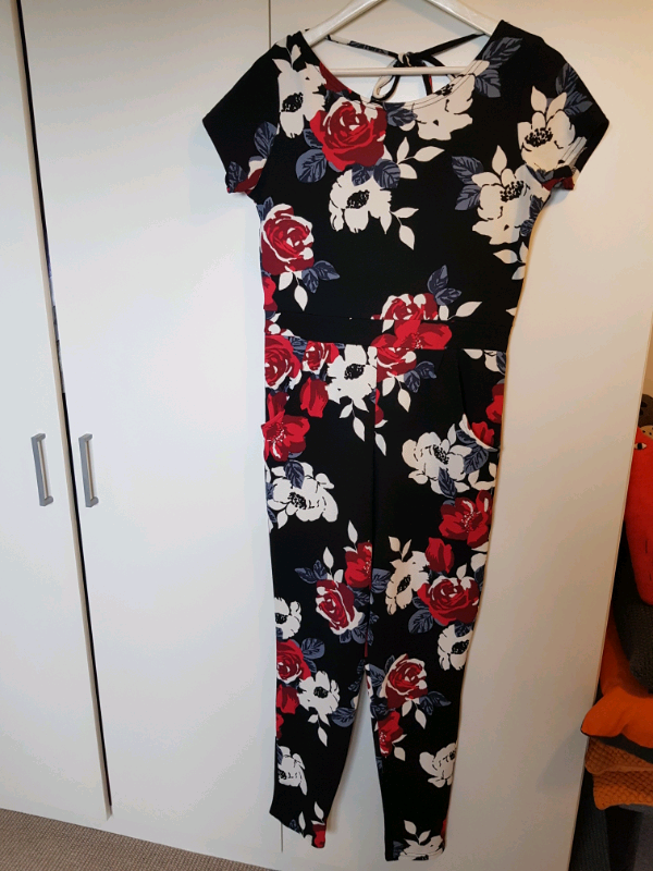quiz burgundy jumpsuit